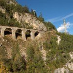 Viadukt på Albulalinjen Viadukt på Albulalinjen