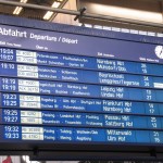 Toganviser på München Hbf. Toganviser på München Hbf.