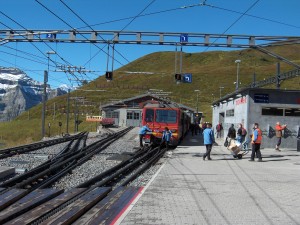 Kleine Scheidegg på Jongfraubahn