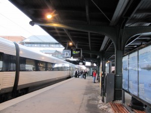 InterCitytog på Odense stasjon