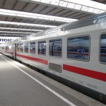 EuroCitytog klar til avgang fra München til Bologna
